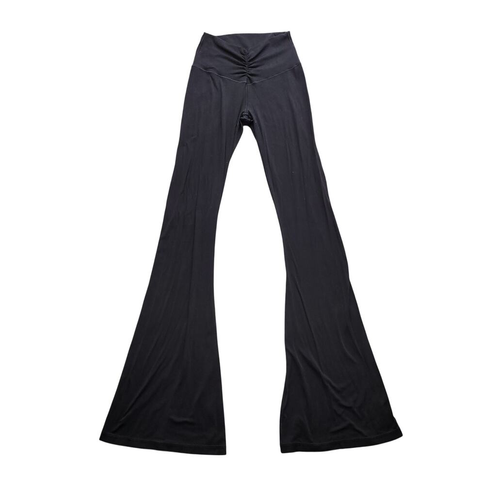 OFFLINE by Aerie Womens S/P Black High Rise Flare Yoga Pants Athletic